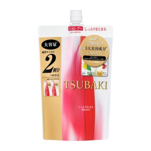  Shiseido Tsubaki Moist drėkinamasis šampūnas su Camellia aliejumi, papildymas 660ml